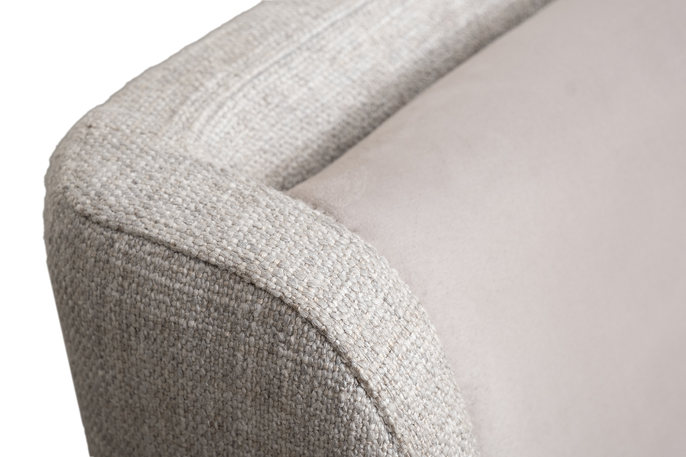 Кровать двуспальная серая Garda Decor MICHELLE-160-Norton SER+Mock43