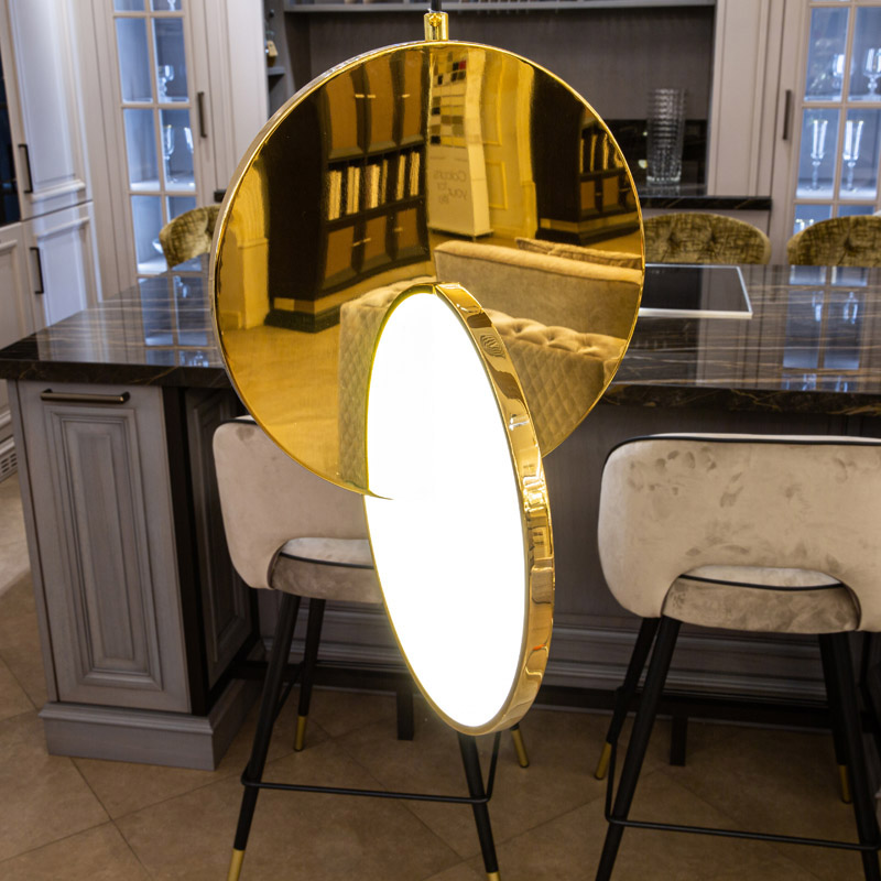Подвесной светильник ECLIPSE PENDANT LIGHT by broom Gold by ImperiumLoft