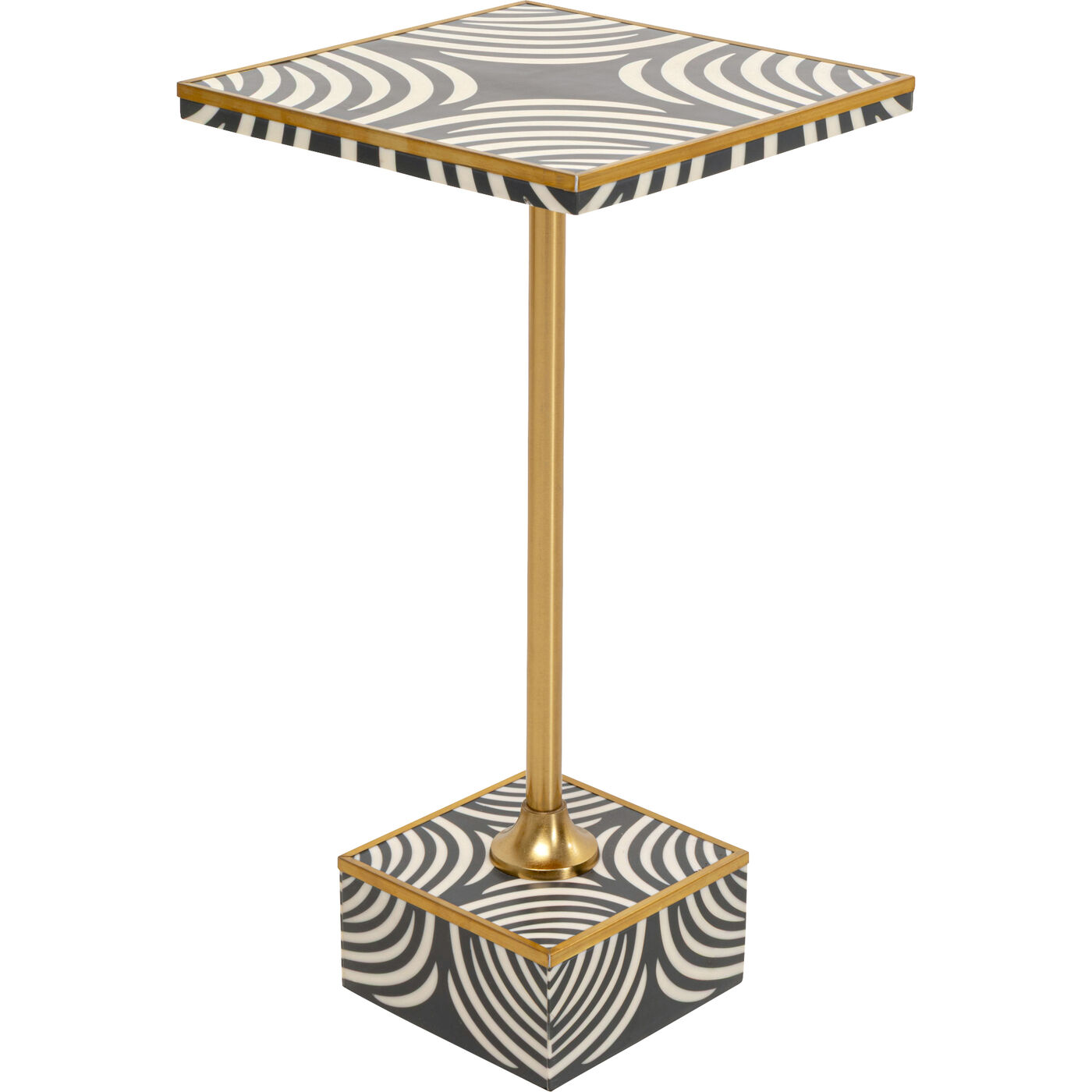 Стол приставной Zebra 25x25cm KARE 71018