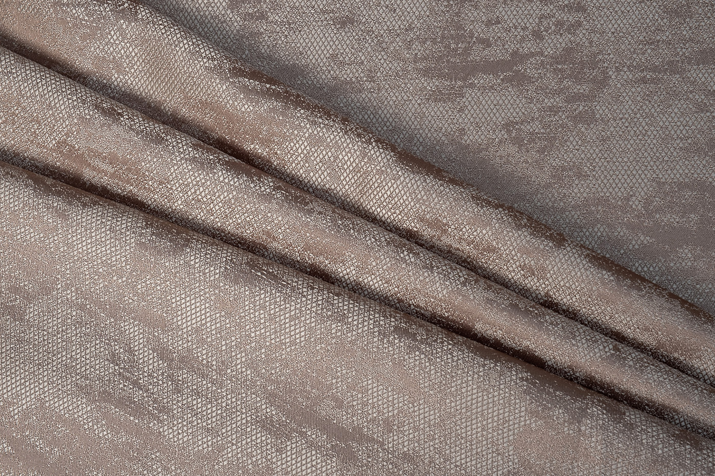 Ткань портьерная HOUSTON100 бежевая Garda Decor 133DC-HOUSTON100-17001-BEG