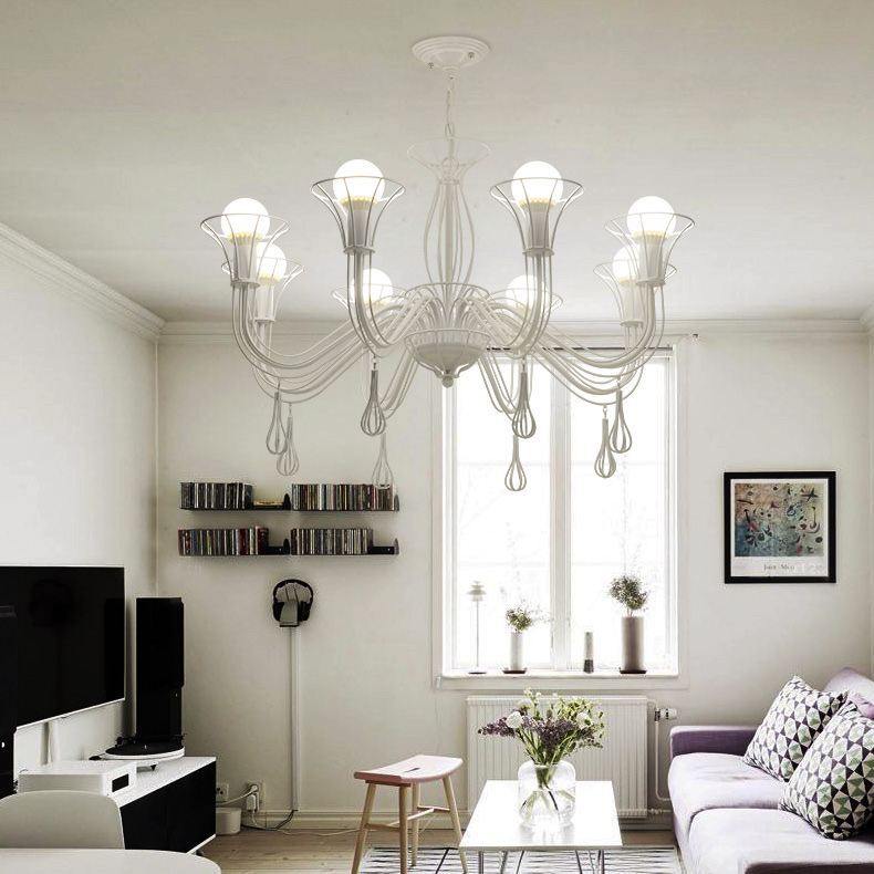 Подвесная Люстра Cast 5 White By Imperiumloft