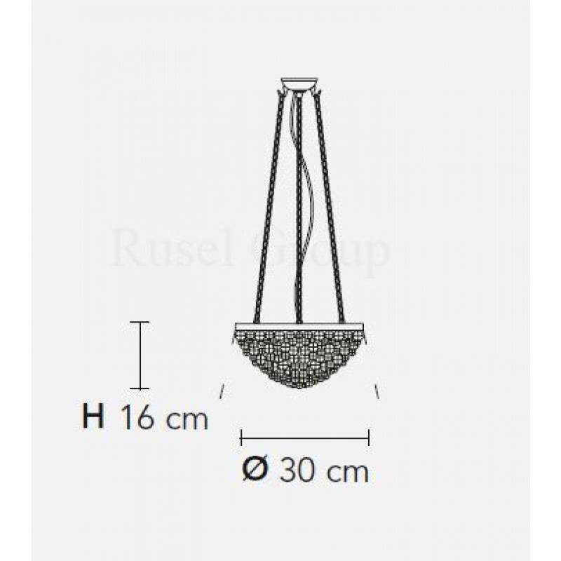 Подвесной светильник Masiero ROSEMERY 2