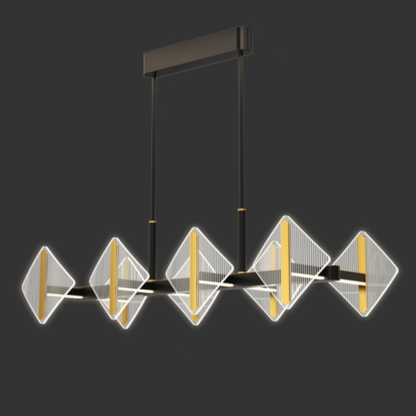 Потолочный светильник KEEN LONG L100 Brass by ImperiumLoft