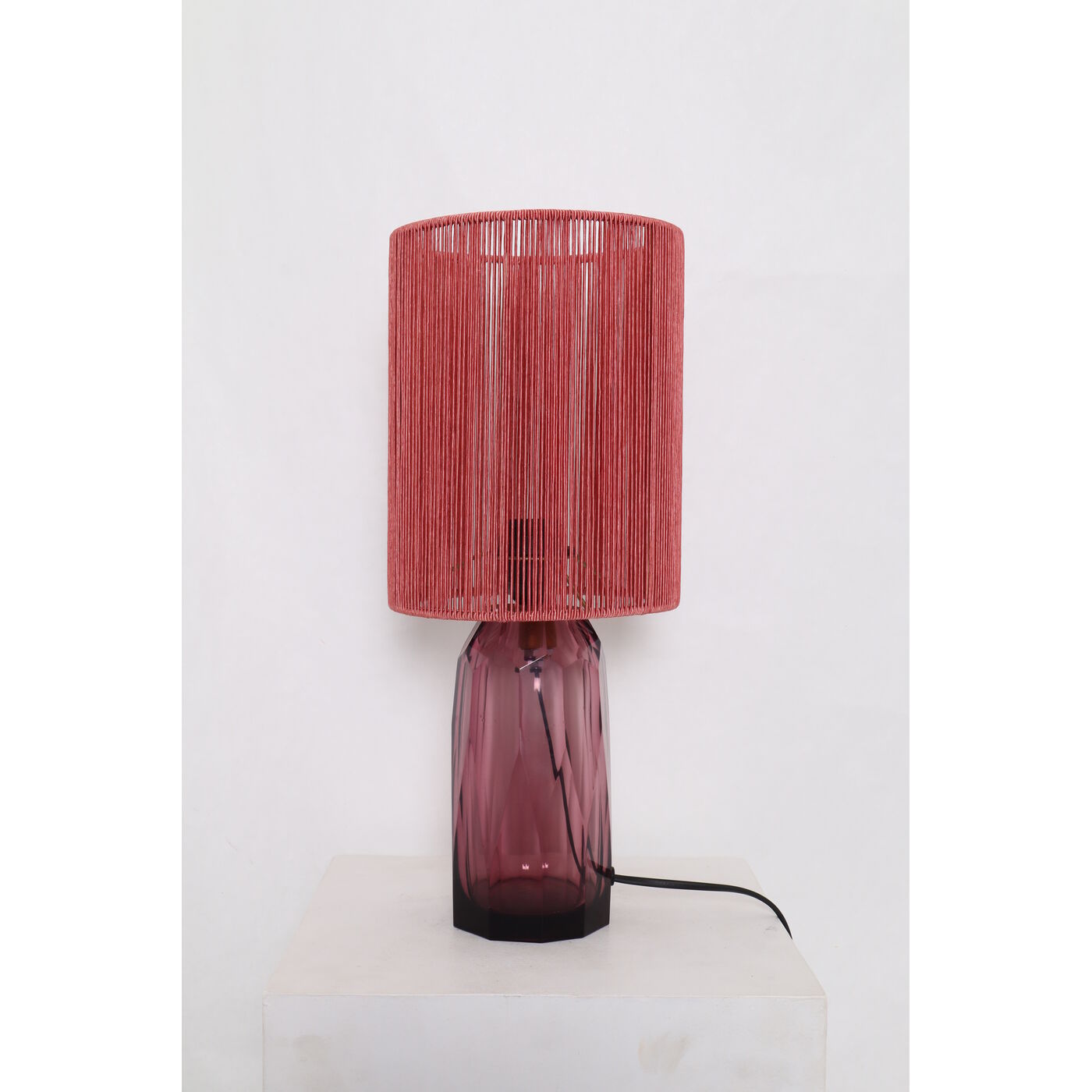 Светильник настольный Veccio Pink 42cm KARE 56476