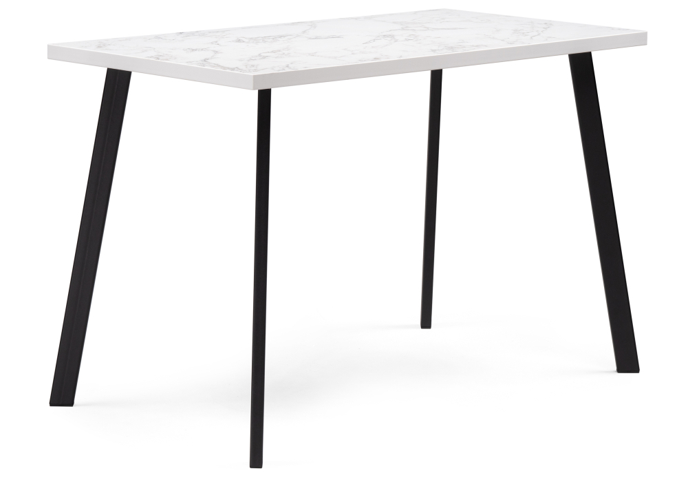 Стол деревянный Woodville Стол Тринити Лофт 120х60х75 25 мм сабия / матовый черный 489729