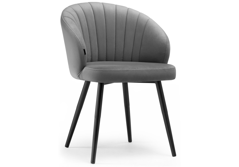 Стул Woodville Бэнбу velutto 32 / черный 462395