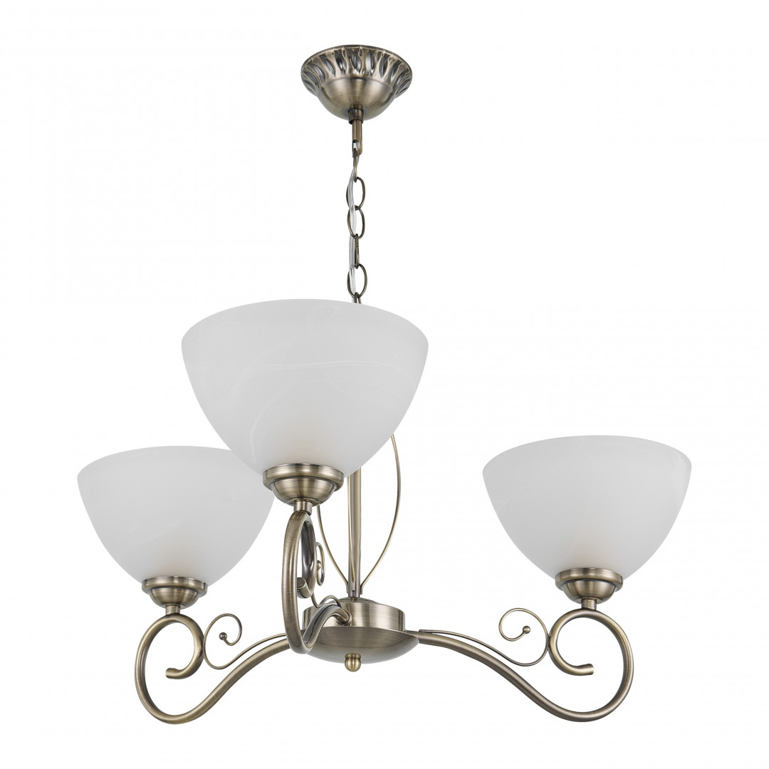 Люстра подвесная с плафонами 330656/3 AB Arte Milano