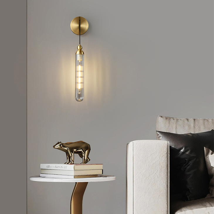Настенный светильник LEINO WALL Brass by ImperiumLoft