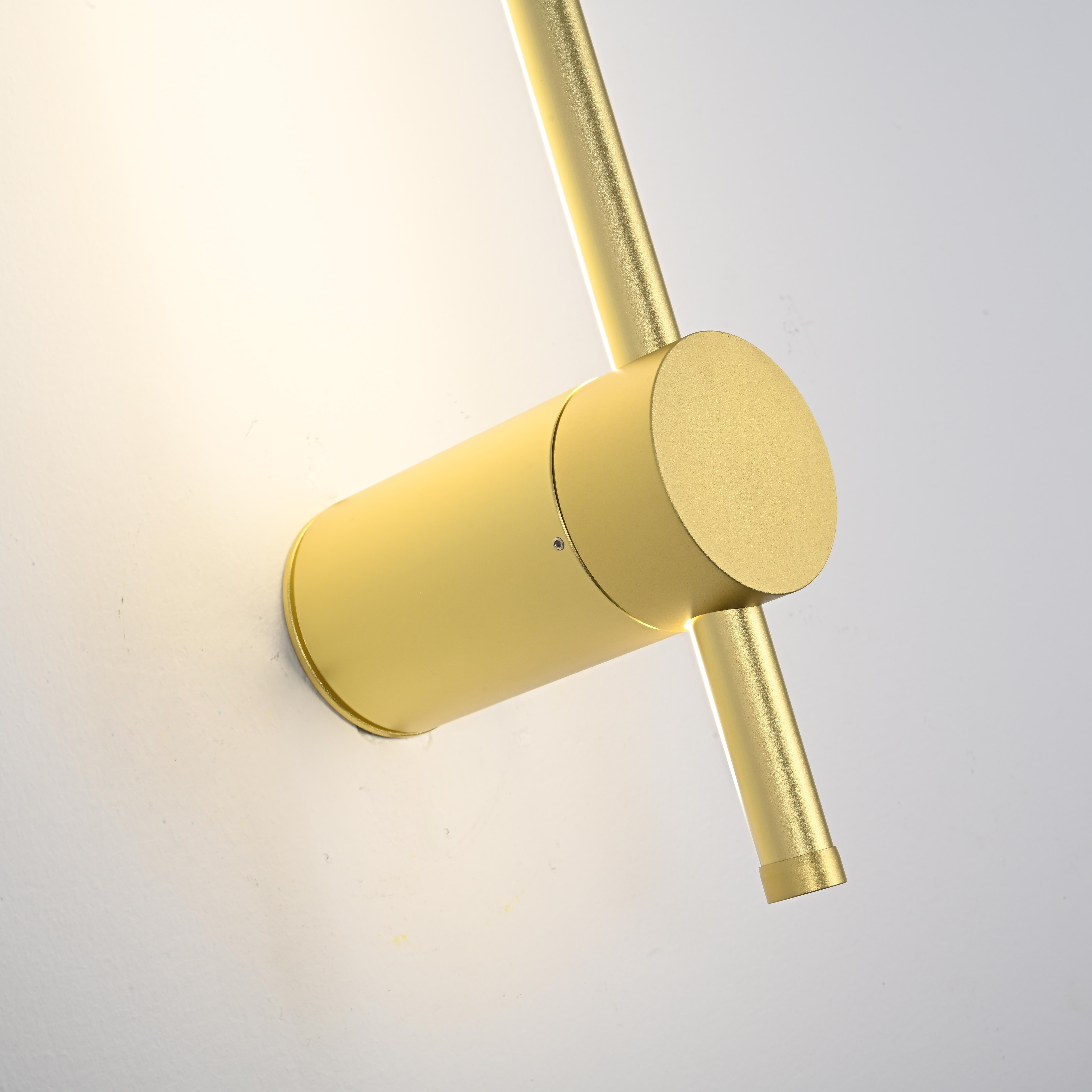 Настенный светильник Wall LINES L60 Gold by ImperiumLoft