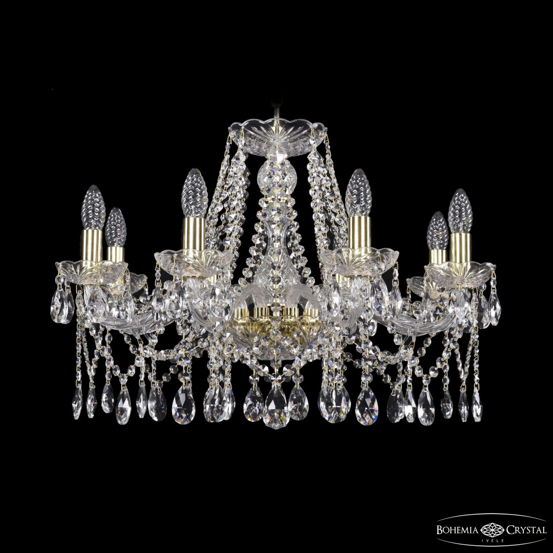 Люстра хрустальная 1413/8/220 G