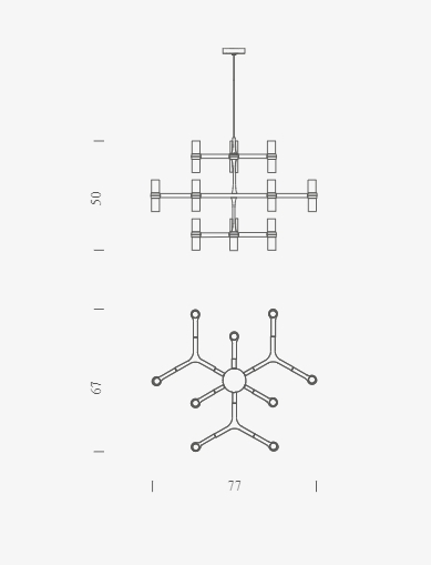 Люстра Nemo Crown Minor