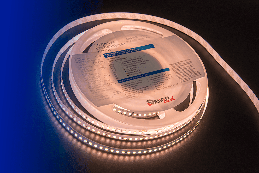 Лента светодиодная DesignLed DSG2168-24-WW-33