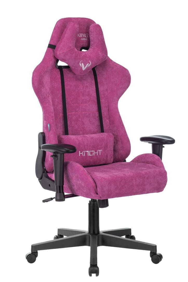 Кресло игровое Бюрократ VIKING KNIGHT LT15 FABRIC малиновый Stool Group