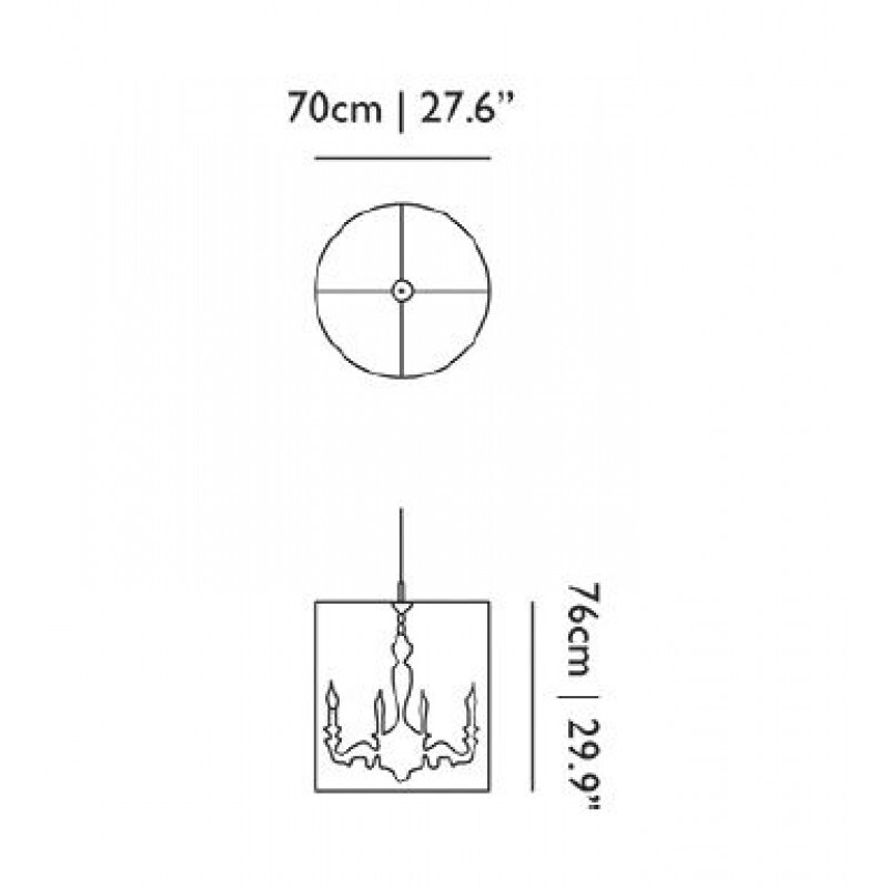 Подвесной светильник Moooi Light Shade Shade Shade 70