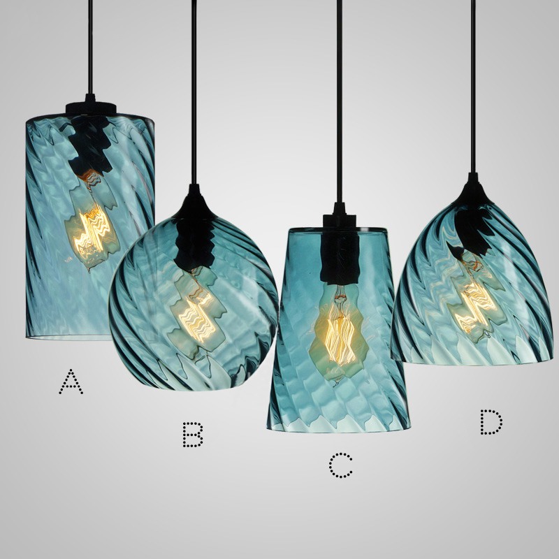 Подвесной светильник CL RIB C Brown by ImperiumLoft