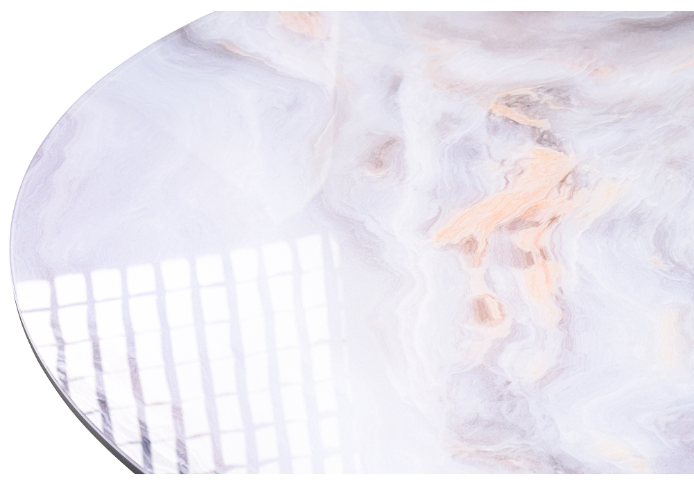 Стол Woodville Анселм кианит / черный 500930