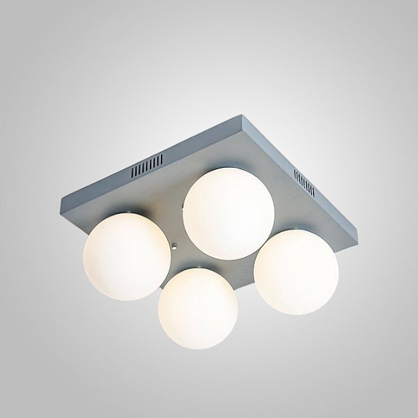 Подвесная люстра BOARD ORB L4 Grey by ImperiumLoft