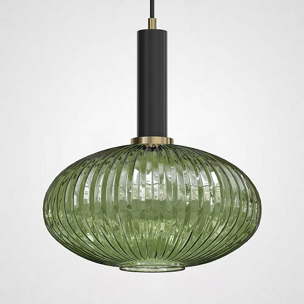 Подвесной светильник Ferm Living chinese lantern С Black / Green by ImperiumLoft