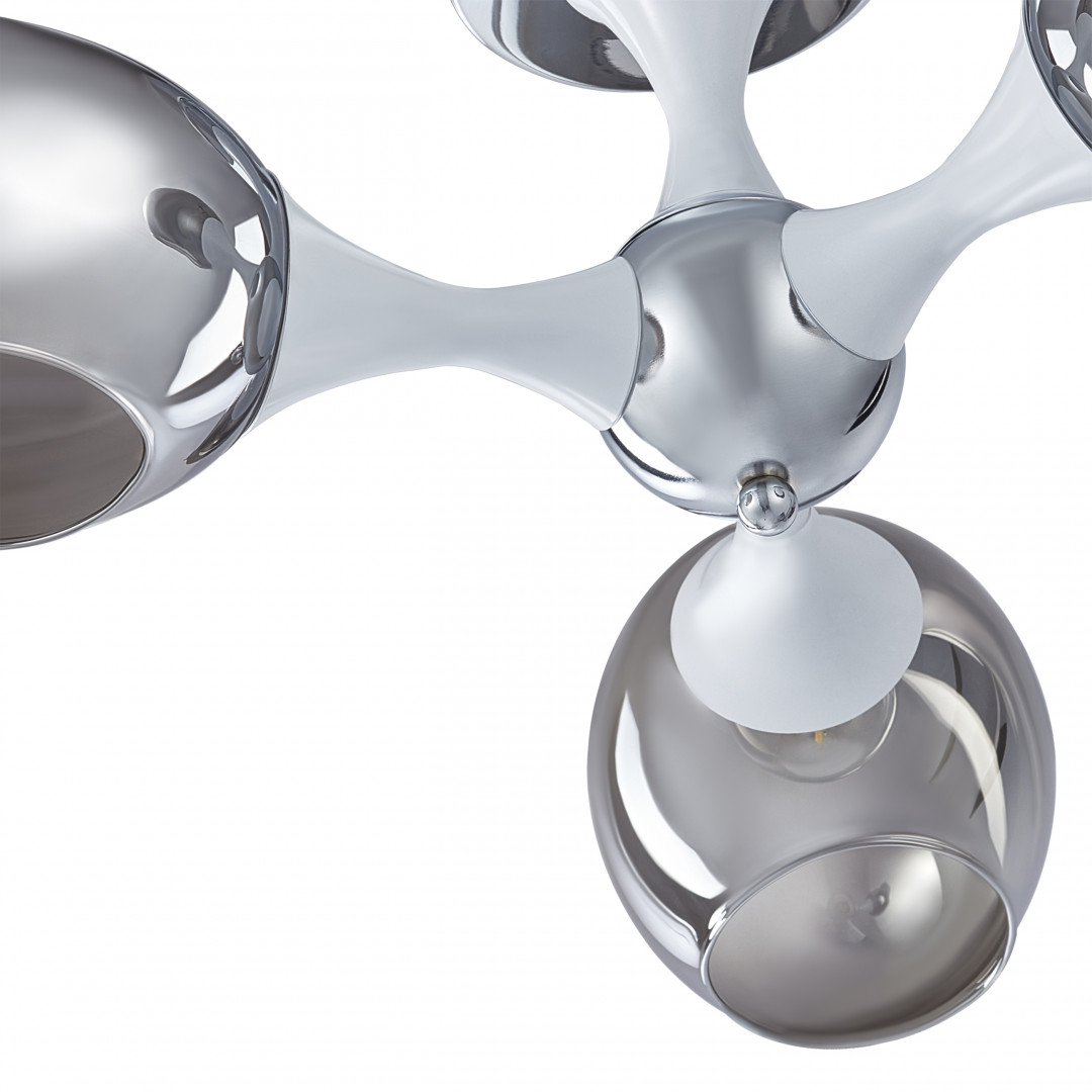 Люстра с плафонами 329408/3 CR+WH Arte Milano