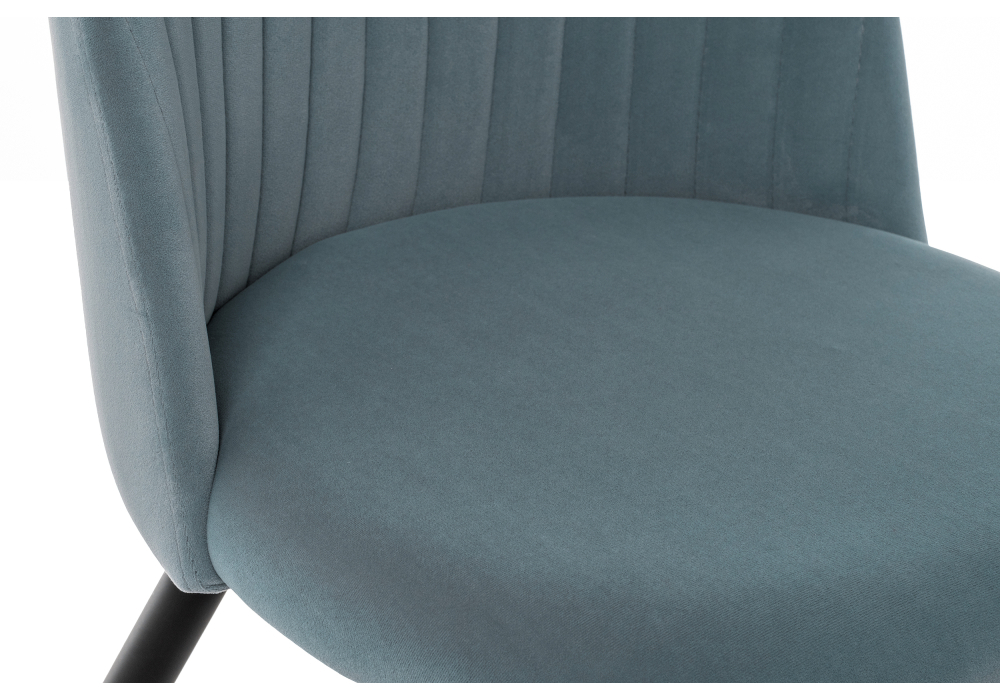 Стул Woodville Gabi 1 light blue / black 15109