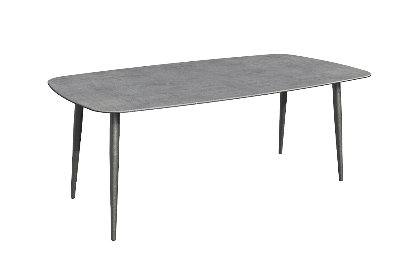 Стол обеденный уличный "Муза" серый Garda Decor 39AR-T247T1