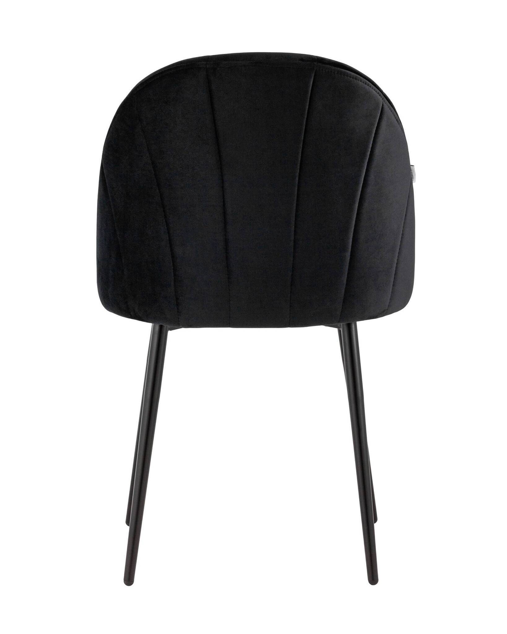 Стул Логан велюр черный Stool Group