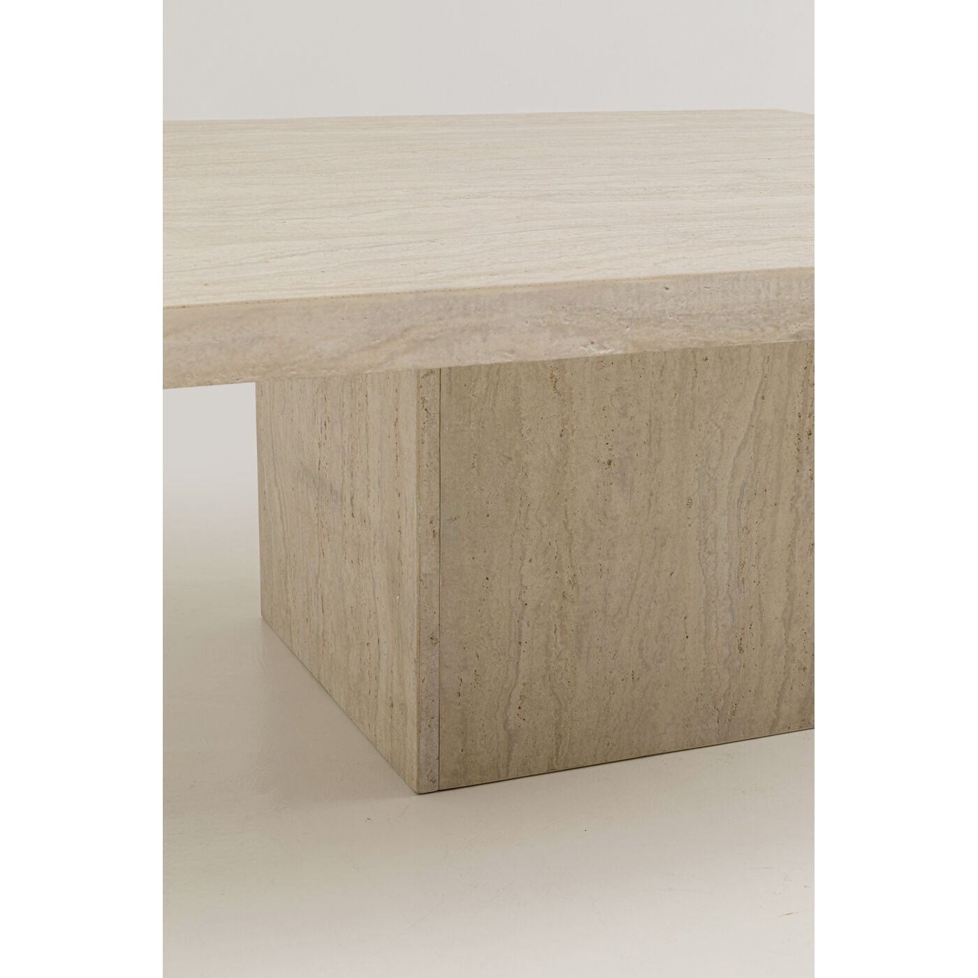 Стол кофейный Travertino 100x100cm KARE 71064