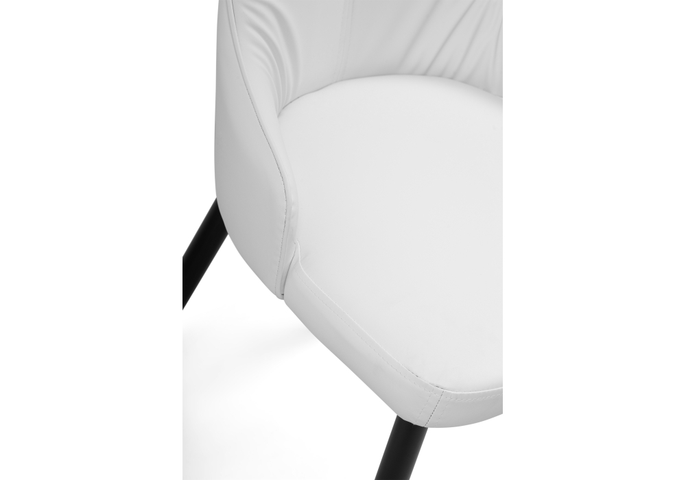 Стул Woodville Neli white / black 15537