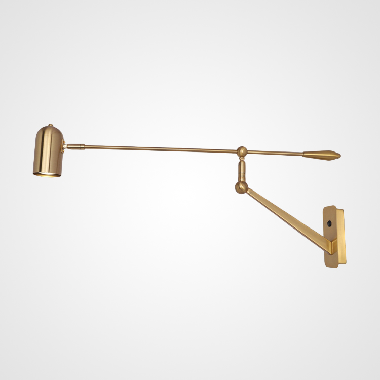 Настенный светильник ALEX Brass by ImperiumLoft