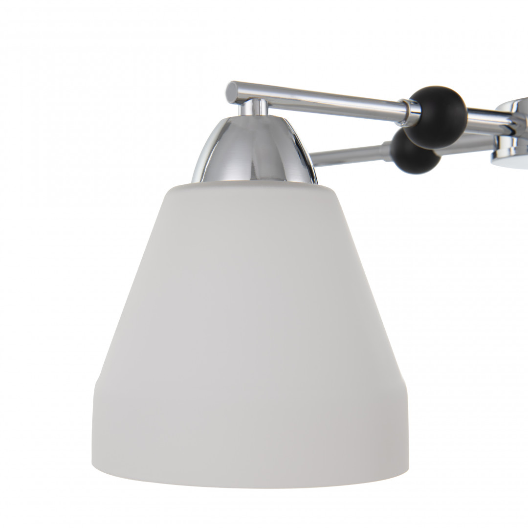 Люстра с плафонами 325119/3 CR+BK Arte Milano