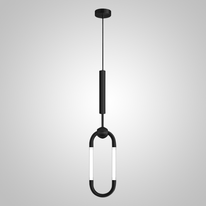 Подвесной светильник FINNUR C H30 Black by ImperiumLoft