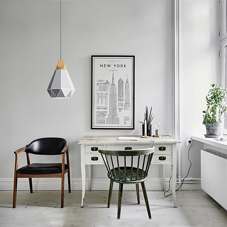 Подвесной светильник EDGE D30 B Black by ImperiumLoft