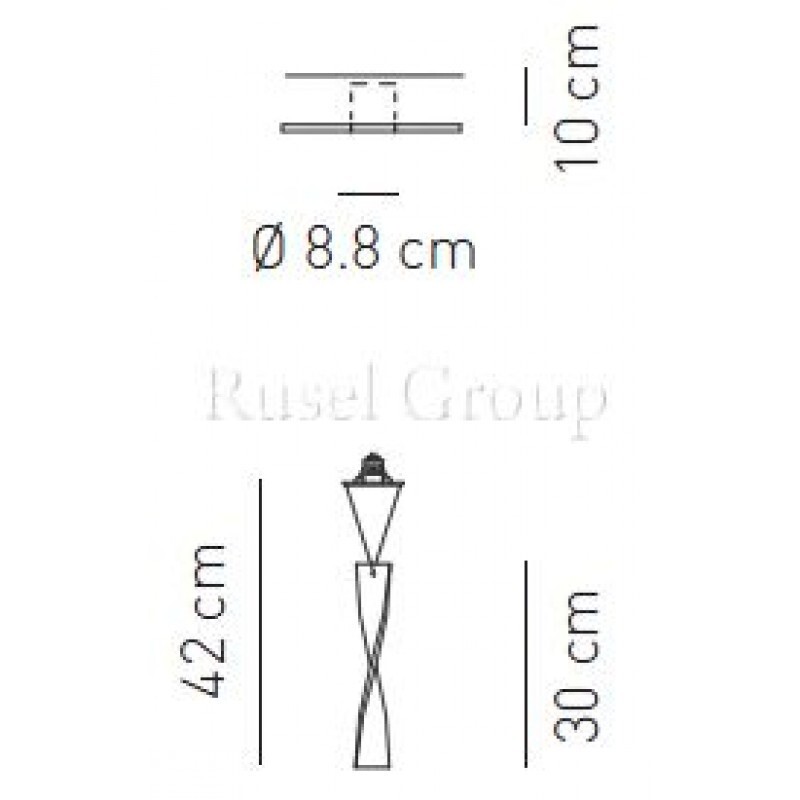 Встраиваемый светильник Axo Light AURA FA 30