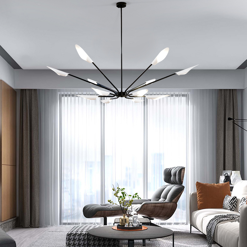 Люстра на штанге MOTHS D120 by ImperiumLoft