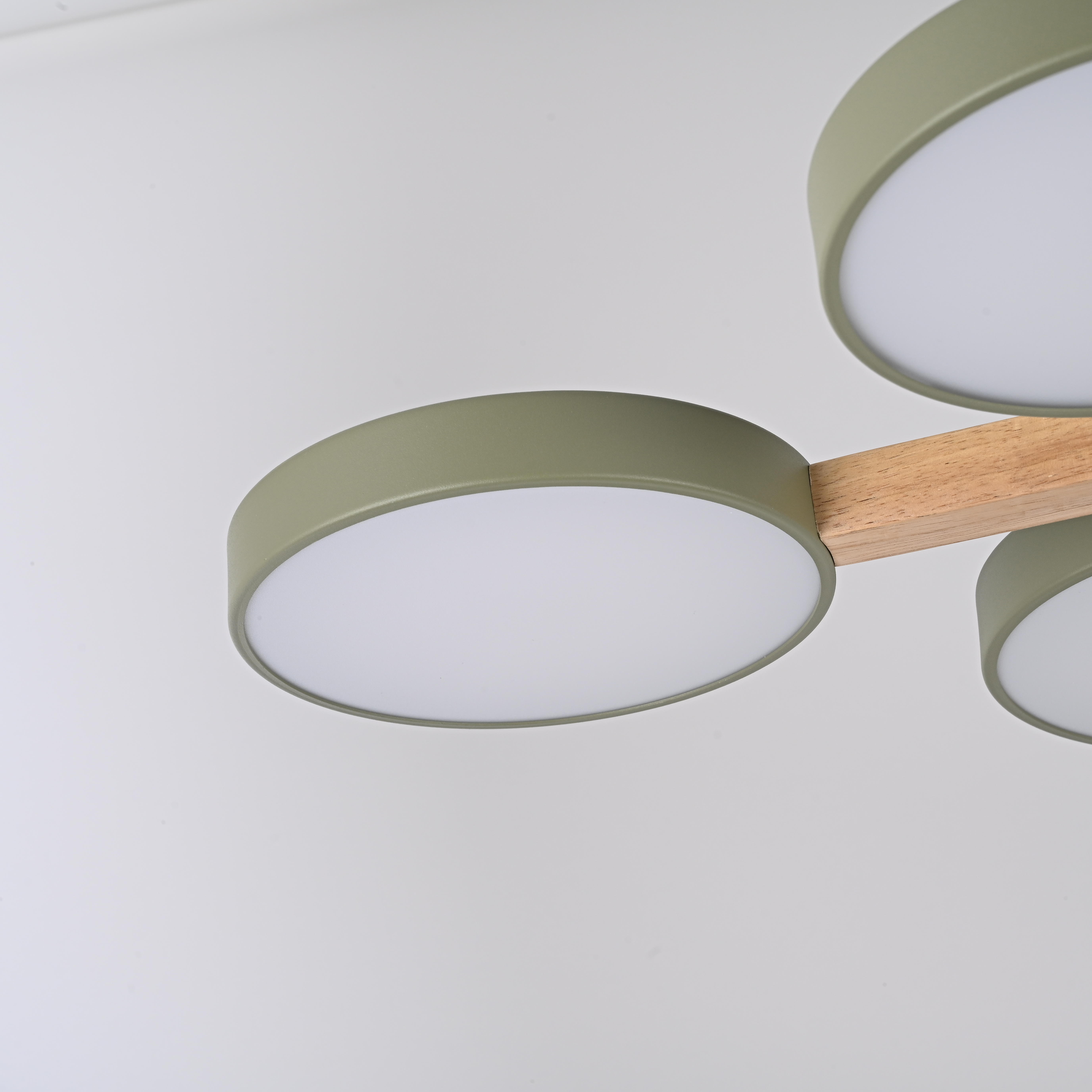 Потолочный светильник TURNA L8 Khaki by ImperiumLoft