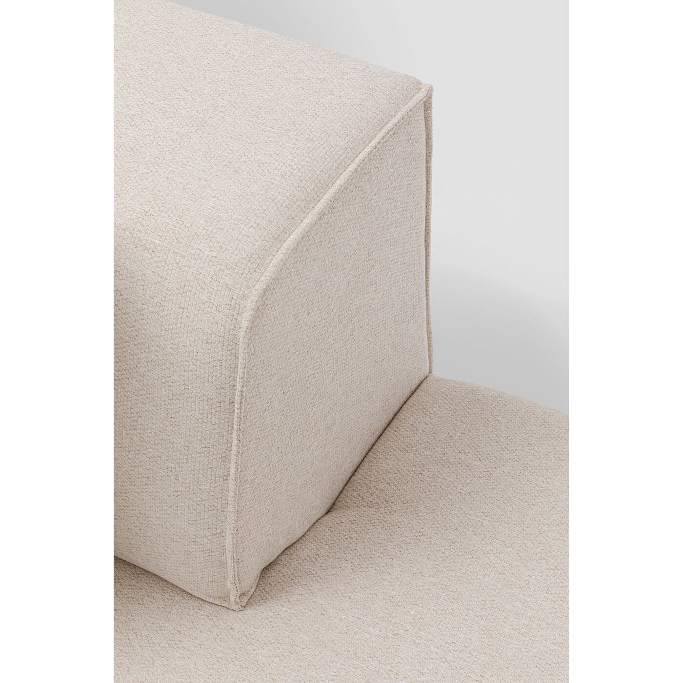 Оттоманка левосторонняя Infinity Ottomane Elements Cream Left KARE 86254