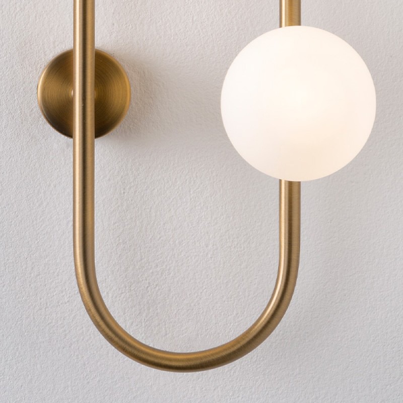 Настенное Бра Hoop Wall H115 Black By Imperiumloft