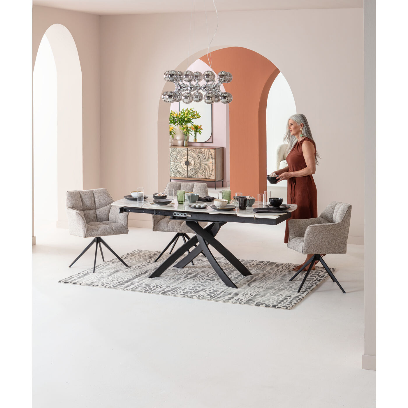 Стул вращающийся KARE Think 87070