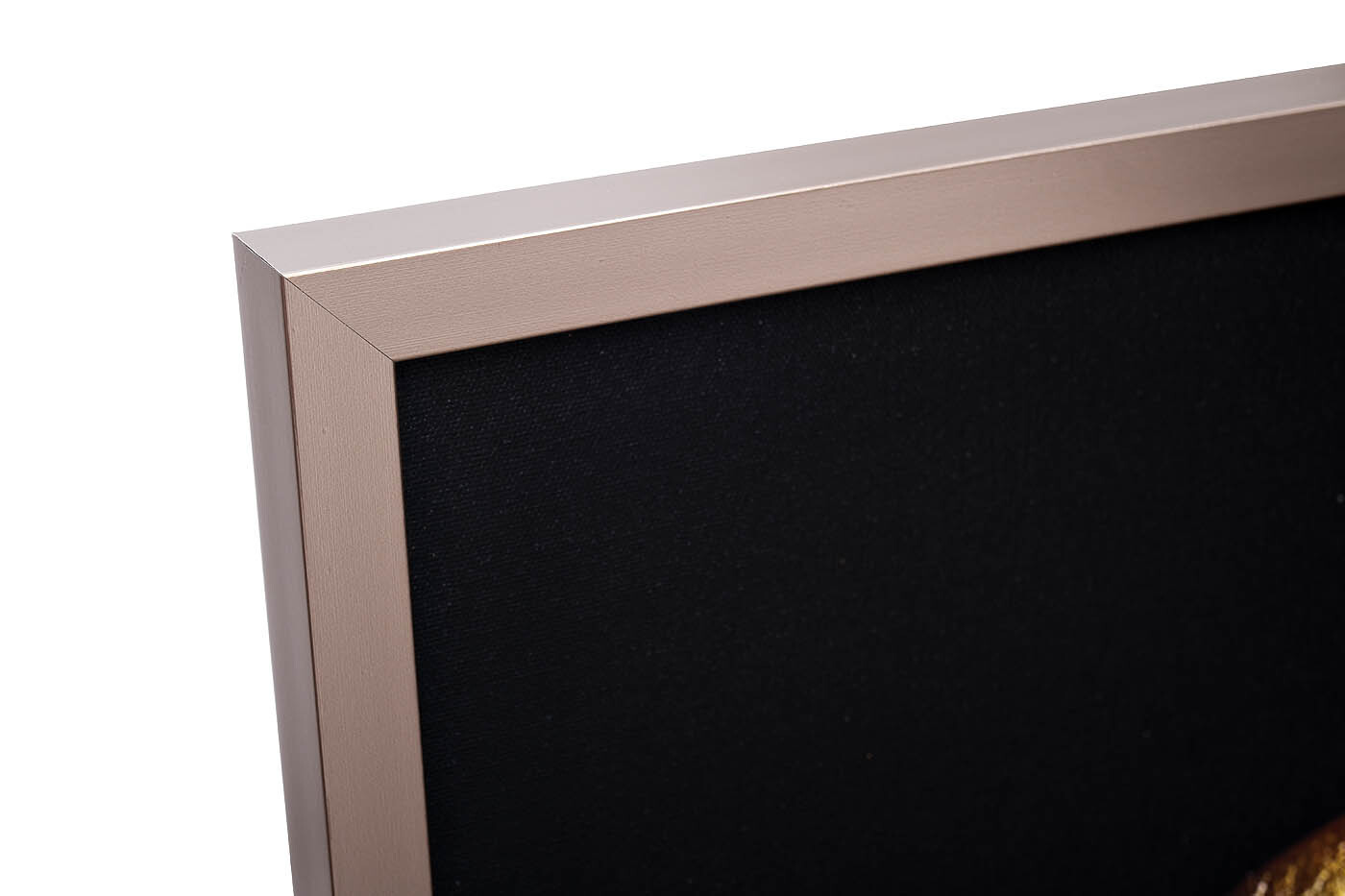 Холст Темная девушка в багете латунь Garda Decor 89VOR-DARKGIRL-1