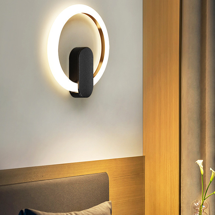 Настенный светильник GINA WALL D40 Black Трехцветный свет by ImperiumLoft