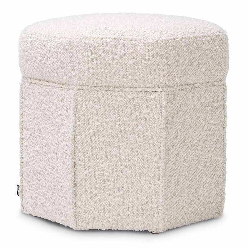 Пуф Eichholtz Bombay bouclé cream 115225