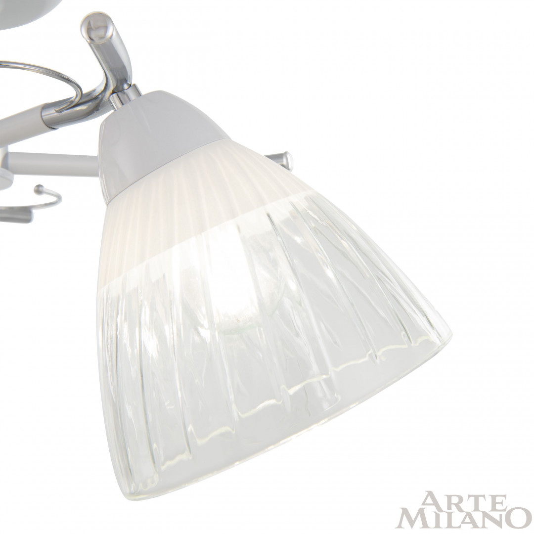 Люстра с плафонами 320306/3 WT+CR Arte Milano