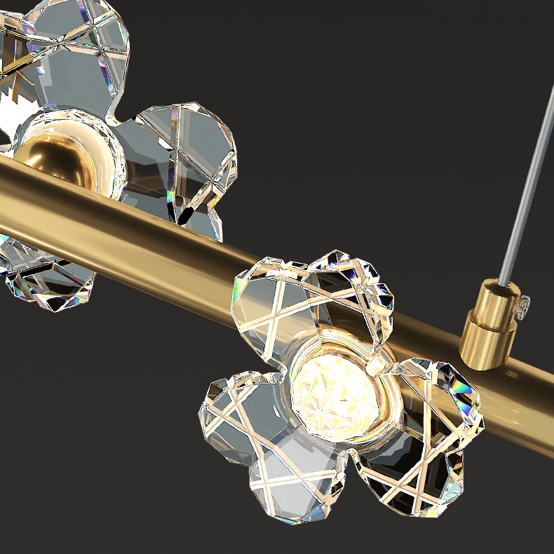 Подвесной светильник CAMILIA LONG L100 Black by ImperiumLoft