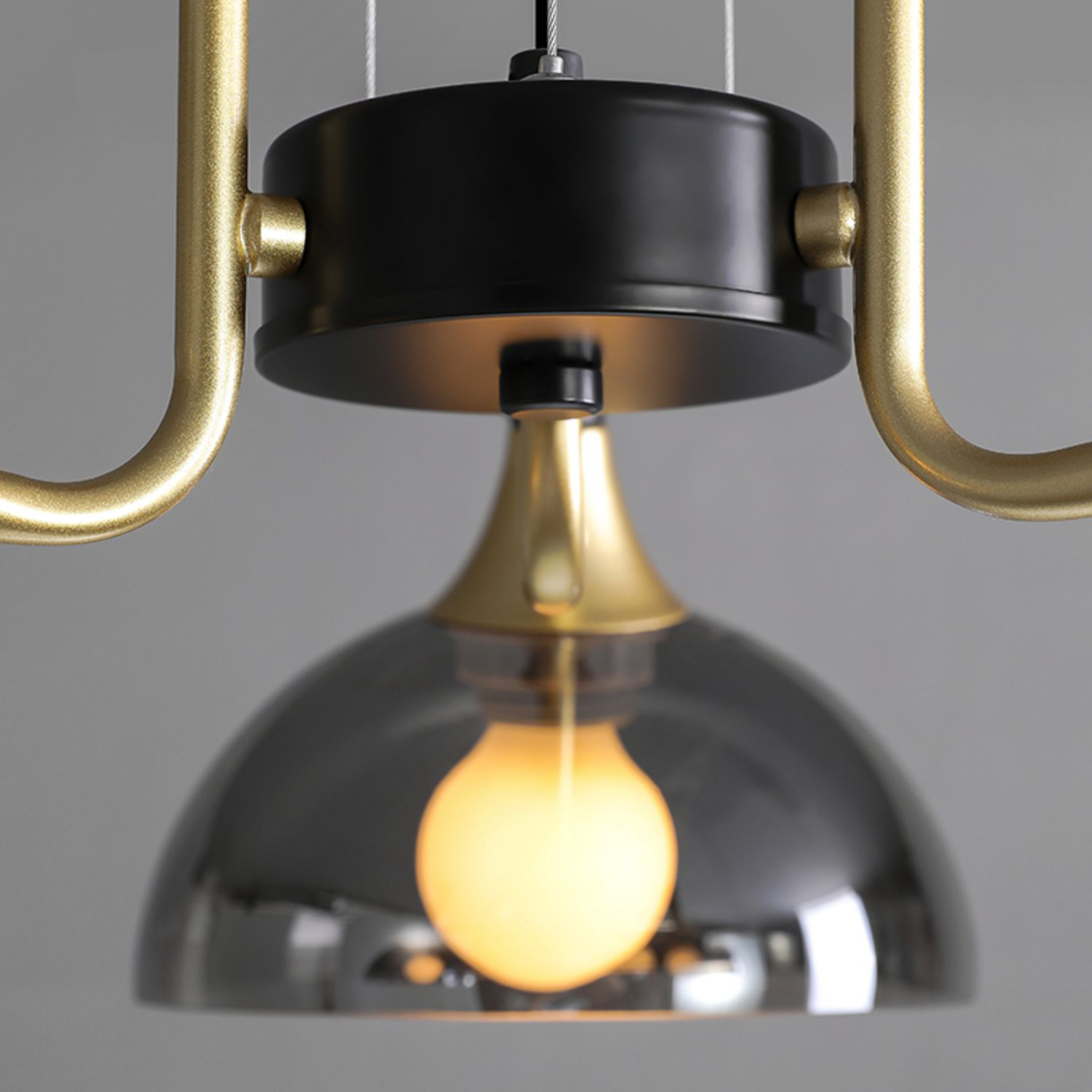 Подвесная люстра AMANDA D68 Grey by ImperiumLoft