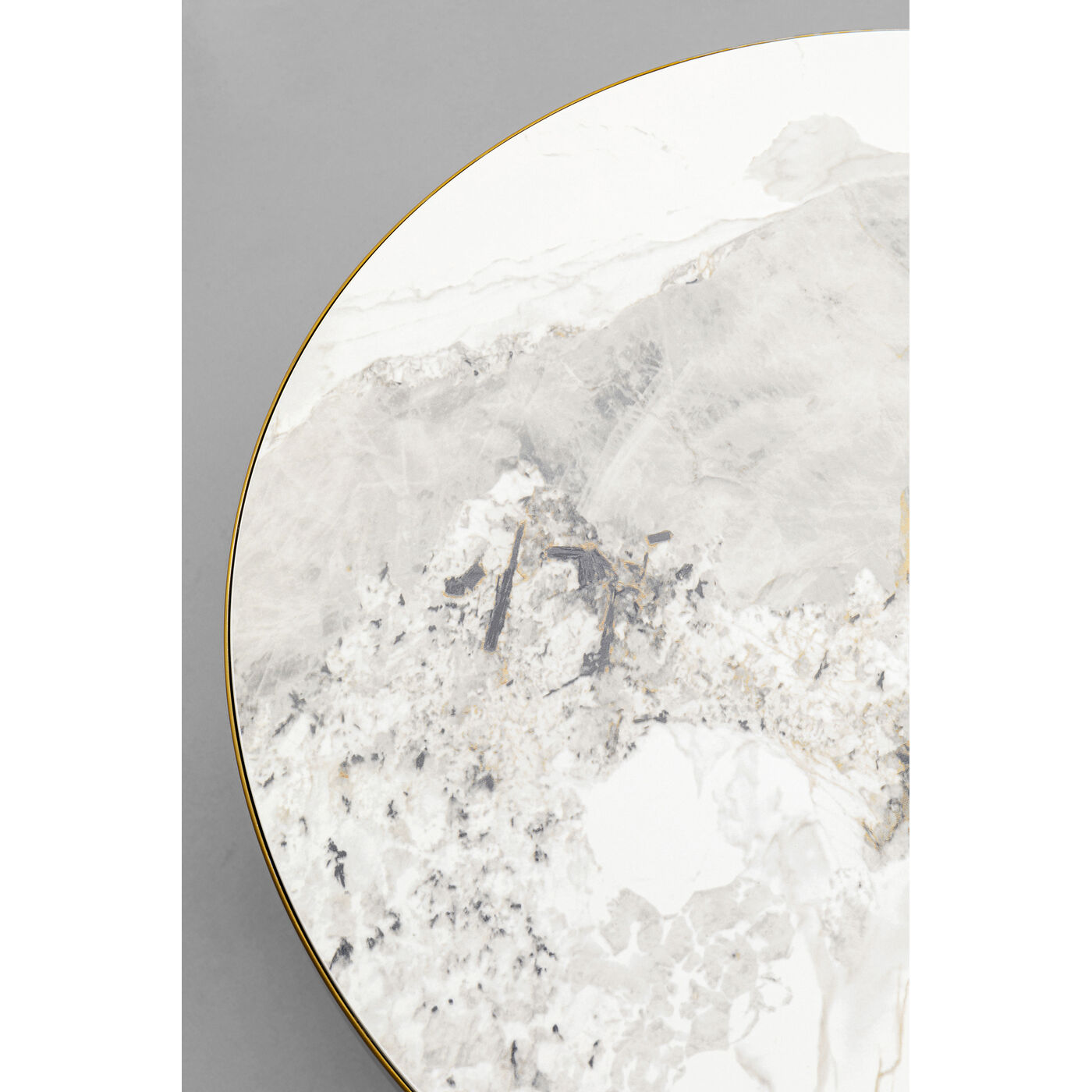 Стол кофейный Cono Marble Ø70 см KARE 87807