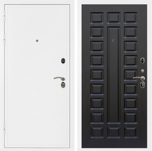 Дверь входная Graf Престиж Белая шагрень / МДФ 16 мм ФЛ-183 Венге