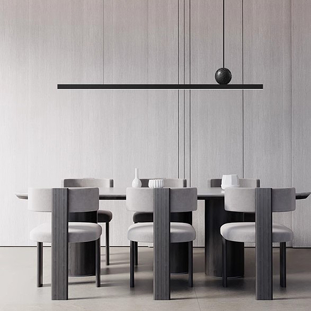 Реечный, рядный светильник GUSTEN L120 by ImperiumLoft