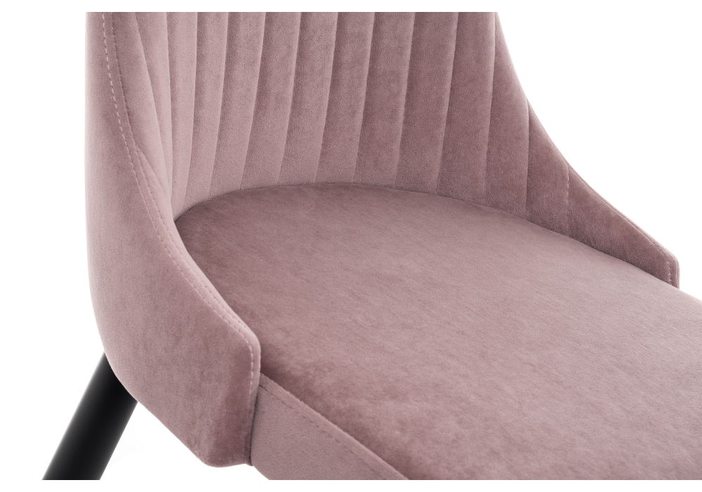 Стул Woodville Kora light purple / black 15094