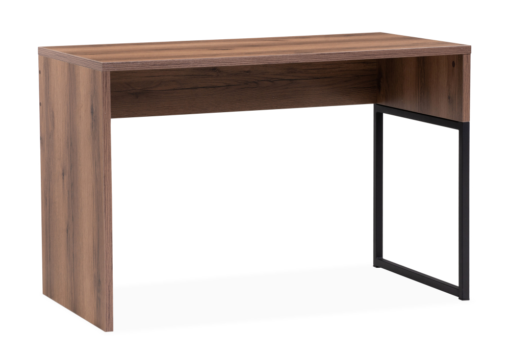 Стол Woodville Ниа 115х60 дуб делано темный / черный матовый 517344