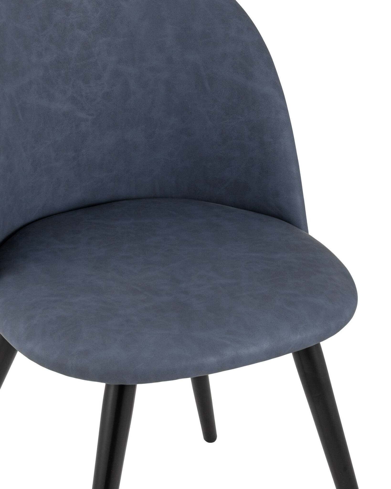 Стул Лион синяя экокожа Stool Group
